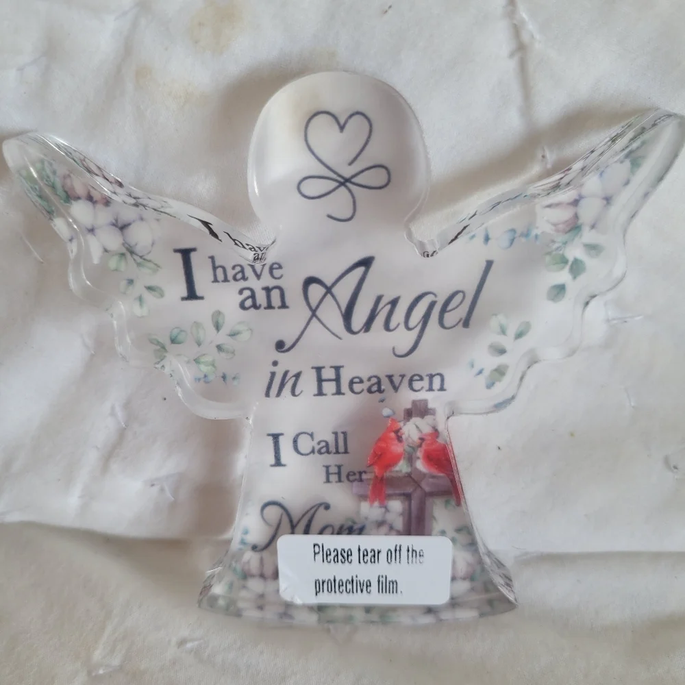 "I Have An Angel In Heavan, I Call Her Mom" Plaque - Picture 2 of 4